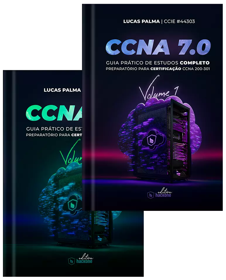 Combo Livro CCNA 7.0 - Guia definitivo da certificação Cisco Vol. 1 e 2