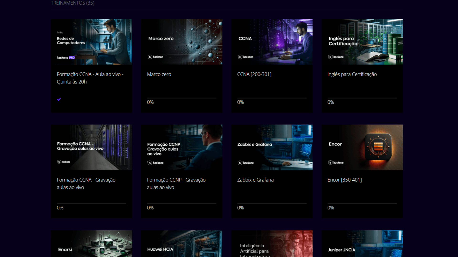 Trilha Redes Hackone PRO
