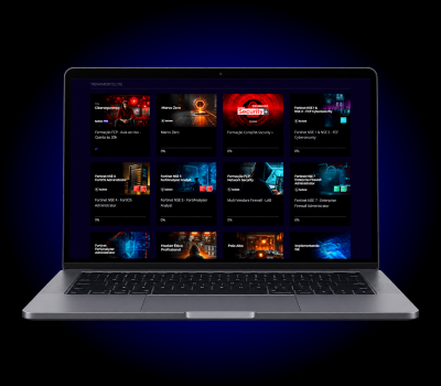 Plataforma com tutorias ao vivo e bootcamps